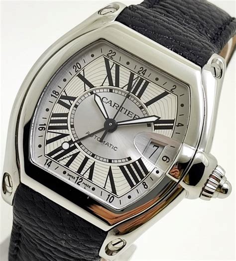 cartier roadster gmt xl|cartier roadster manual.